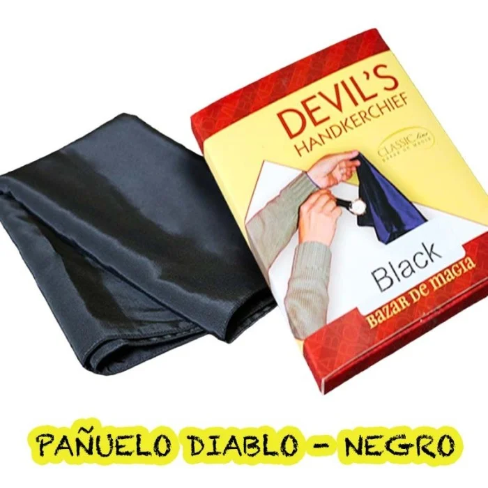 Pañuelo diablo negro by Bazar de magia