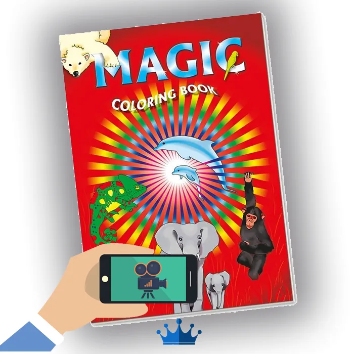 Magic coloring book