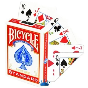 Double Face Bicycle Cards (box color varies)