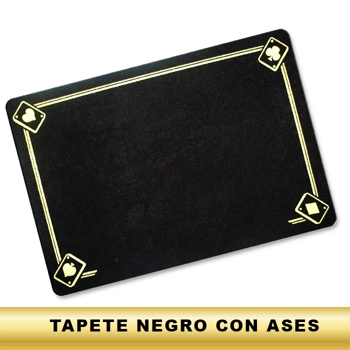 Close Up Pad with Aces - Standard size black