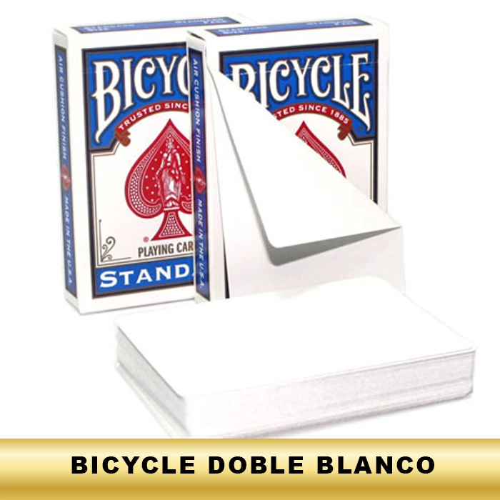 Deck of cards blank back / blank face (Bicycle)