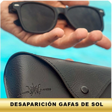Desaparición de gafas de sol