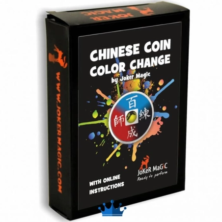 Cambio visual de color moneda china