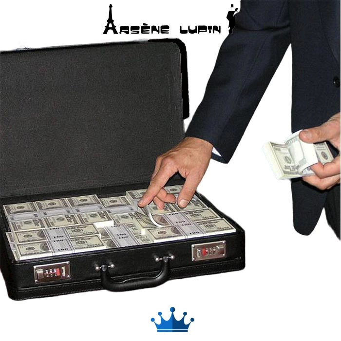 Millionaire suitcase by Arsene Lupin