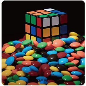 De Mini Rubik a M&M Mini by Henry Harrius