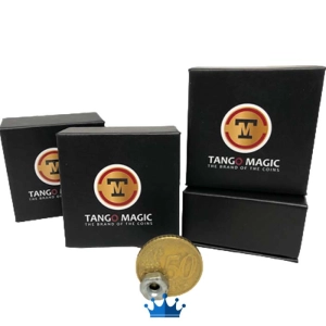 Moneda Magnética fuerte 50cts tango magic