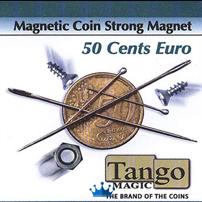 Moneda Magnética fuerte 50cts tango magic