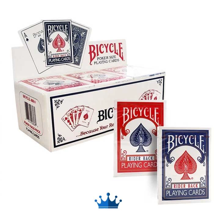 6 + 6 Bicycle Deck Red - Blue (Original)