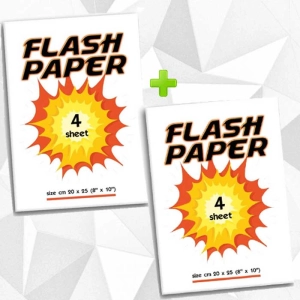 Flash Paper 4 x 2 (8 hojas)