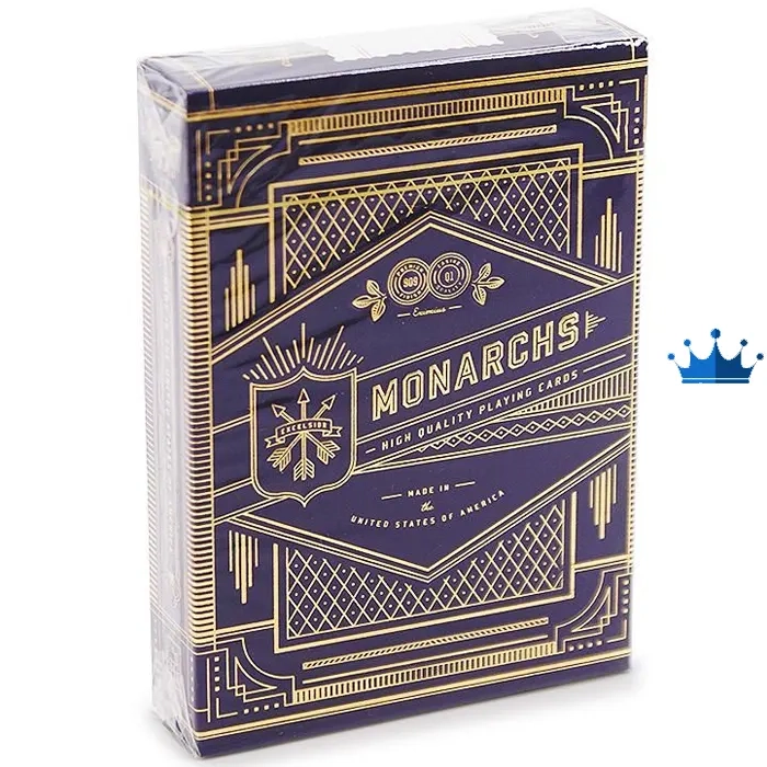 baraja Monarchs Púrpura