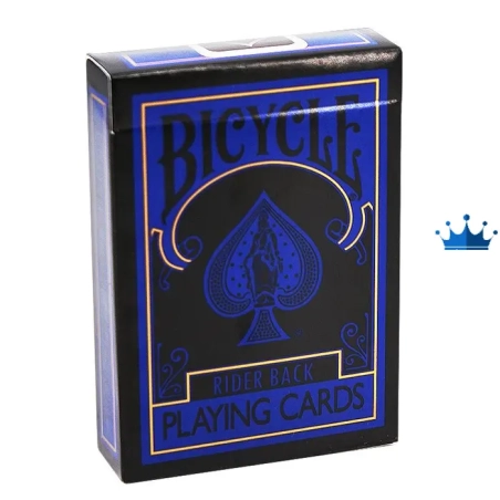 Bicycle Deck - Reverse (Blue & Black)