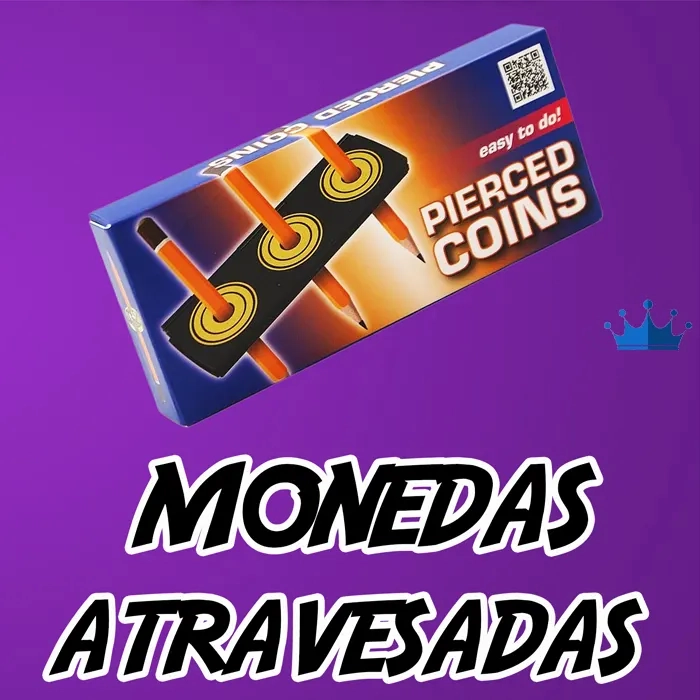 Monedas perforadas