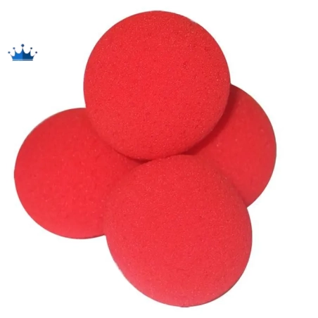 Bolas esponja roja 50 mm