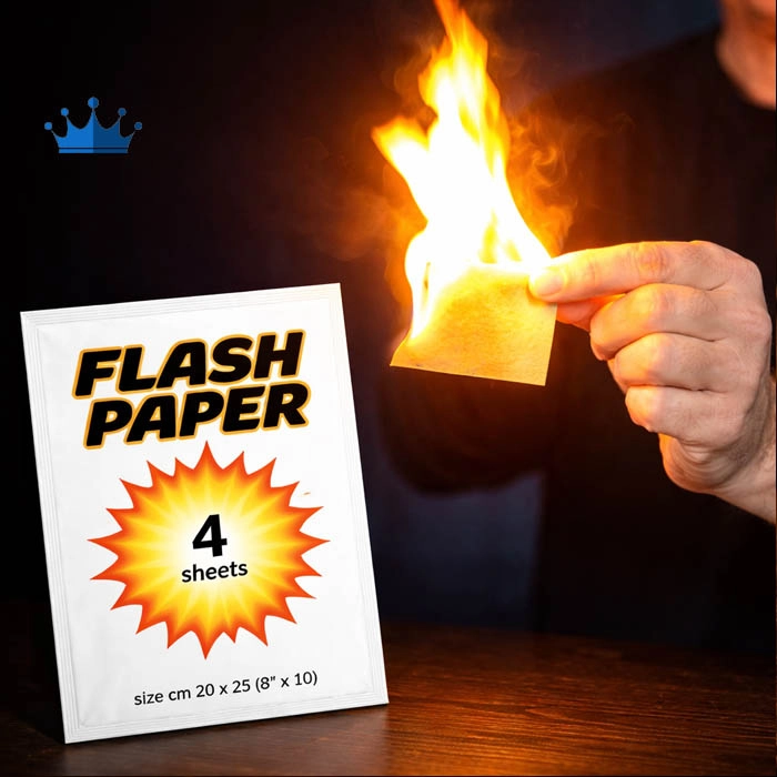 Papel flash (4 hojas) by Top Secret