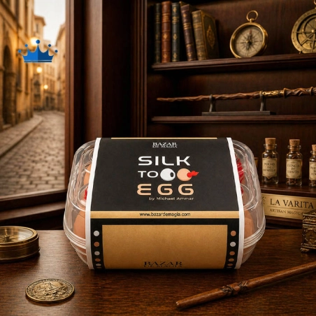 The Egg Paradox by Michael Ammar silk to egg