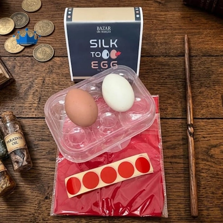 The Egg Paradox by Michael Ammar silk to egg