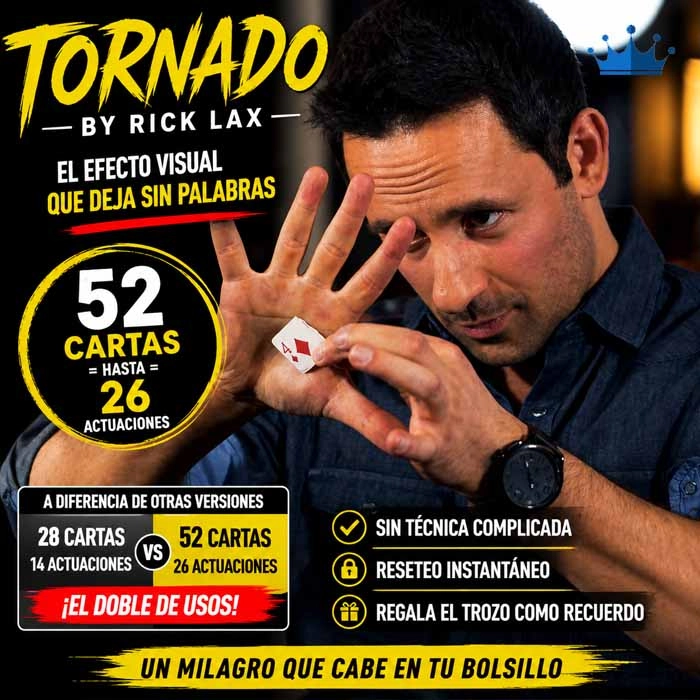 Tornado by Justin Flom and Rick Lax (52 cards)